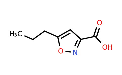 CAS 89776-75-0 | 5-Propylisoxazole-3-carboxylic acid
