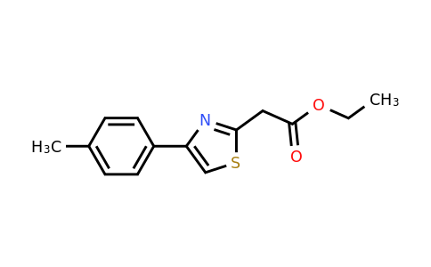 CAS 897838-63-0 | ethyl 2-[4-(4-methylphenyl)-1,3-thiazol-2-yl]acetate