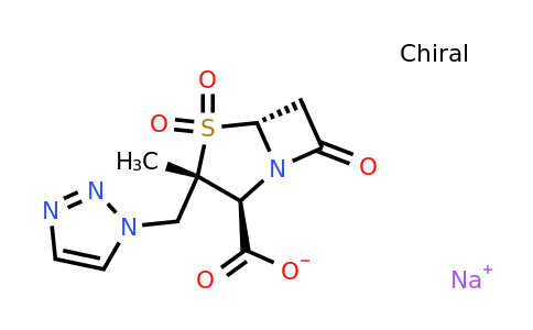 CAS 89785-84-2 | Sodium (2S,3S,5R)-3-((1H-1,2,3-triazol-1-yl)methyl)-3-methyl-7-oxo-4-thia-1-azabicyclo[3.2.0]heptane-2-carboxylate 4,4-dioxide