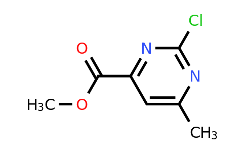 CAS 89793-11-3 | Methyl 2-chloro-6-methylpyrimidine-4-carboxylate