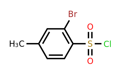 CAS 89794-06-9 | 2-Bromo-4-methylbenzene-1-sulfonyl chloride
