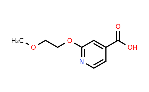 CAS 897958-24-6 | 2-(2-Methoxyethoxy)isonicotinic acid