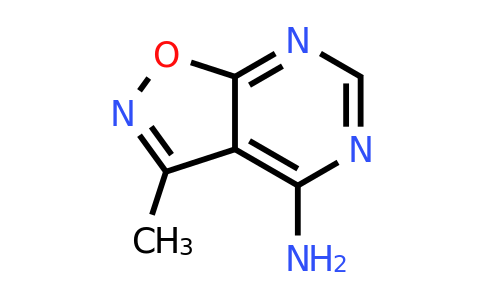 CAS 89799-07-5 | 3-methyl-[1,2]oxazolo[5,4-d]pyrimidin-4-amine