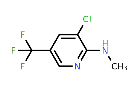 CAS 89810-01-5 | 3-Chloro-N-methyl-5-(trifluoromethyl)pyridin-2-amine