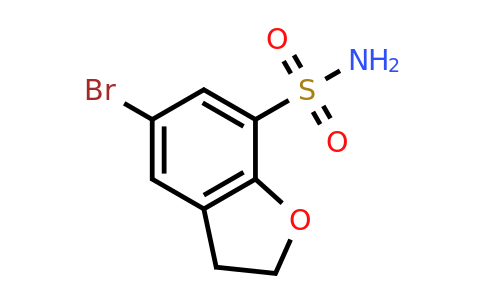 CAS 89819-41-0 | 5-bromo-2,3-dihydro-1-benzofuran-7-sulfonamide