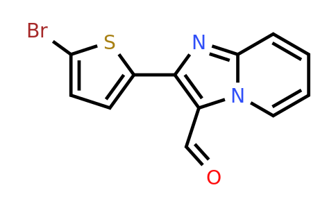 CAS 898379-45-8 | 2-(5-Bromothiophen-2-yl)imidazo[1,2-a]pyridine-3-carbaldehyde