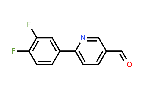 CAS 898404-54-1 | 6-(3,4-Difluorophenyl)-3-pyridinecarbaldehyde