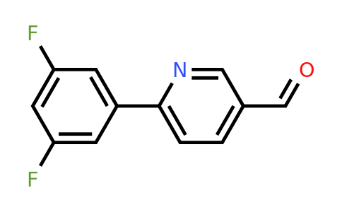 CAS 898404-56-3 | 6-(3,5-Difluorophenyl)-3-pyridinecarbaldehyde