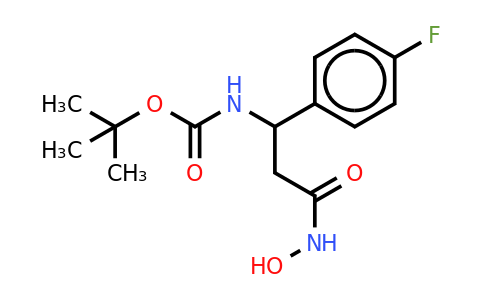 CAS 898404-67-6 | 3-(Boc-amino)-3-(4-fluorophenyl)-N-hydroxypropanamide