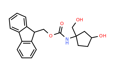 CAS 898404-79-0 | (3-Hydroxy-1-hydroxymethyl-cyclopentyl)-carbamic acid 9H-fluoren-9-ylmethyl ester