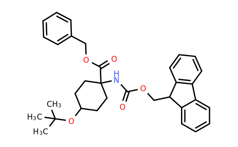 CAS 898404-85-8 | 4-Tert-butoxy-1-(9H-fluoren-9-ylmethoxycarbonylamino)-cyclohexanecarboxylic acid benzyl ester
