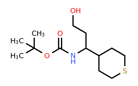 CAS 898405-01-1 | 3-(Boc-amino)-3-(4-tetrahydrothiopyranyl)-1-propanol