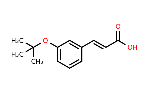 CAS 898405-11-3 | 3-(3-Tert-butoxy-phenyl)-acrylic acid