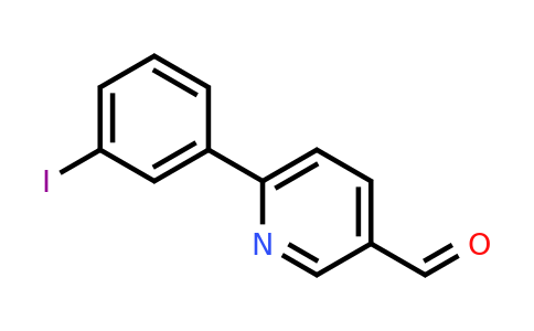 CAS 898405-16-8 | 6-(3-Iodo-phenyl)-pyridine-3-carbaldehyde