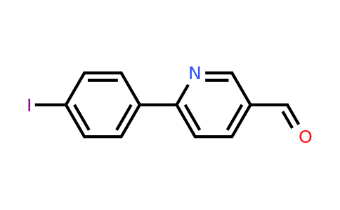 CAS 898405-19-1 | 6-(4-Iodo-phenyl)-pyridine-3-carbaldehyde