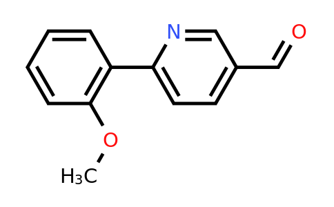 CAS 898405-24-8 | 6-(2-Methoxyphenyl)-3-pyridinecarbaldehyde
