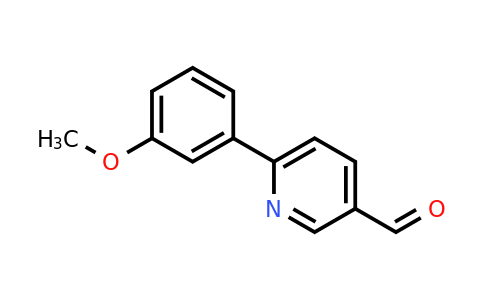 CAS 898405-27-1 | 6-(3-Methoxy-phenyl)-pyridine-3-carbaldehyde