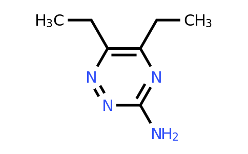 CAS 89852-47-1 | diethyl-1,2,4-triazin-3-amine