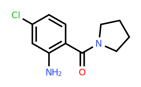 CAS 898541-51-0 | 5-Chloro-2-(pyrrolidine-1-carbonyl)aniline