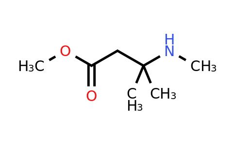 CAS 89855-40-3 | methyl 3-methyl-3-(methylamino)butanoate