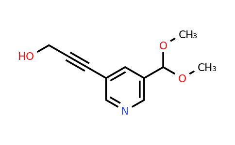 3-(5-Dimethoxymethyl-pyridin-3-YL)-prop-2-YN-1-ol