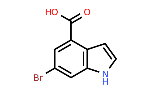 CAS 898746-91-3 | 6-bromo-1H-indole-4-carboxylic acid