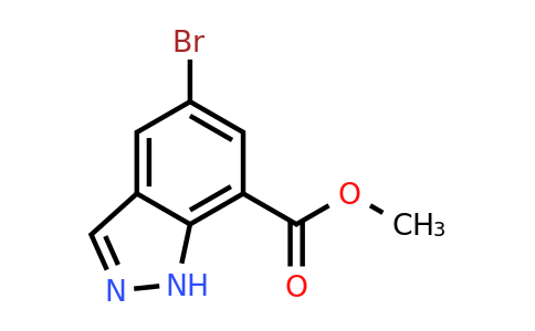 methyl 5-bromo-1H-indazole-7-carboxylate
