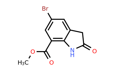 CAS 898747-32-5 | methyl 5‐bromo‐2‐oxo‐2,3‐dihydro‐1h‐indole‐7‐carboxylate