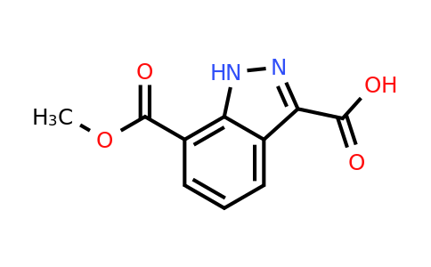 CAS 898747-36-9 | 7-(Methoxycarbonyl)-1H-indazole-3-carboxylic acid
