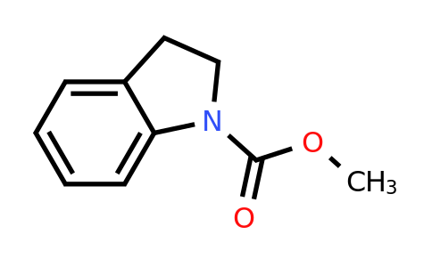 CAS 89875-37-6 | methyl 2,3-dihydro-1H-indole-1-carboxylate