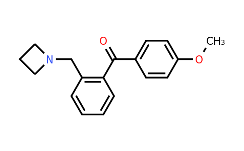 CAS 898754-41-1 | (2-(Azetidin-1-ylmethyl)phenyl)(4-methoxyphenyl)methanone