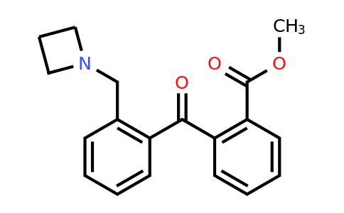 CAS 898754-53-5 | Methyl 2-(2-(azetidin-1-ylmethyl)benzoyl)benzoate