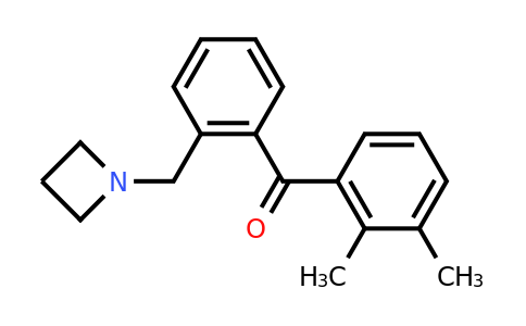 CAS 898754-85-3 | (2-(Azetidin-1-ylmethyl)phenyl)(2,3-dimethylphenyl)methanone