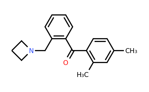 CAS 898754-87-5 | (2-(Azetidin-1-ylmethyl)phenyl)(2,4-dimethylphenyl)methanone