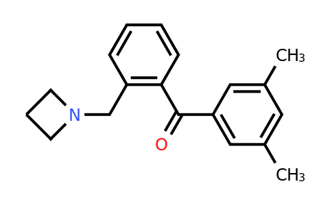 CAS 898754-95-5 | (2-(Azetidin-1-ylmethyl)phenyl)(3,5-dimethylphenyl)methanone