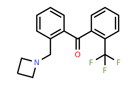 CAS 898755-07-2 | (2-(Azetidin-1-ylmethyl)phenyl)(2-(trifluoromethyl)phenyl)methanone
