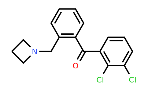 CAS 898755-21-0 | (2-(Azetidin-1-ylmethyl)phenyl)(2,3-dichlorophenyl)methanone