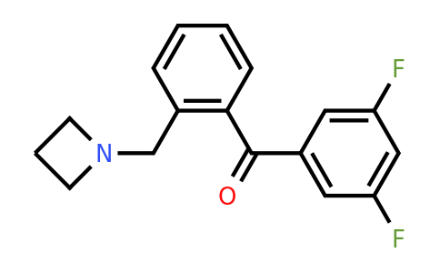 CAS 898755-35-6 | (2-(Azetidin-1-ylmethyl)phenyl)(3,5-difluorophenyl)methanone
