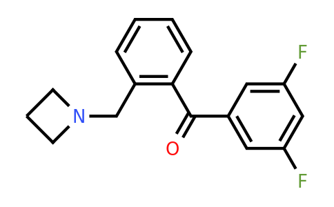 (2-(Azetidin-1-ylmethyl)phenyl)(3,5-difluorophenyl)methanone