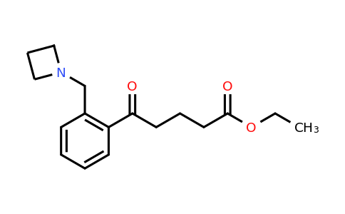 CAS 898755-56-1 | Ethyl 5-(2-(azetidin-1-ylmethyl)phenyl)-5-oxopentanoate