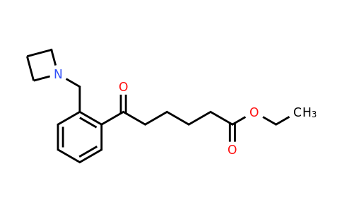 CAS 898755-58-3 | Ethyl 6-(2-(azetidin-1-ylmethyl)phenyl)-6-oxohexanoate
