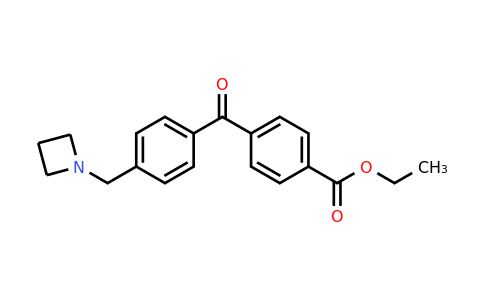 CAS 898756-31-5 | Ethyl 4-(4-(azetidin-1-ylmethyl)benzoyl)benzoate