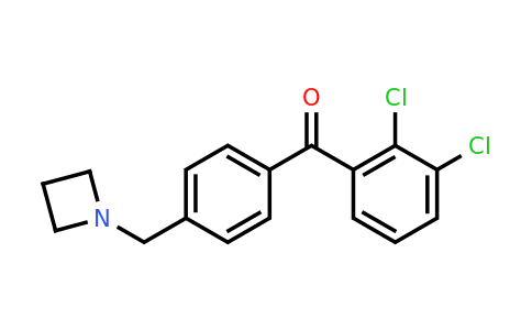 CAS 898756-94-0 | (4-(Azetidin-1-ylmethyl)phenyl)(2,3-dichlorophenyl)methanone