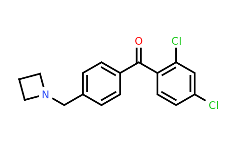 CAS 898756-96-2 | (4-(Azetidin-1-ylmethyl)phenyl)(2,4-dichlorophenyl)methanone