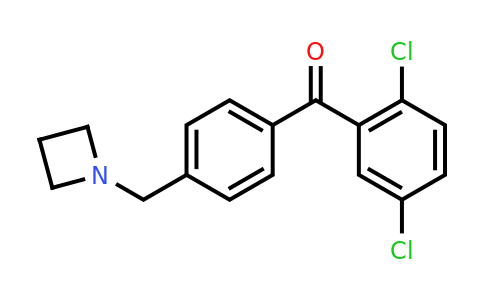 CAS 898756-98-4 | (4-(Azetidin-1-ylmethyl)phenyl)(2,5-dichlorophenyl)methanone