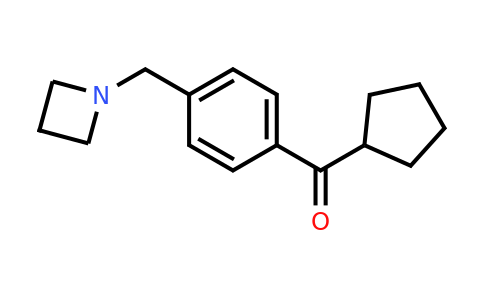 CAS 898757-14-7 | (4-(Azetidin-1-ylmethyl)phenyl)(cyclopentyl)methanone
