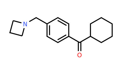CAS 898757-16-9 | (4-(Azetidin-1-ylmethyl)phenyl)(cyclohexyl)methanone