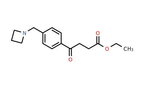 CAS 898757-19-2 | Ethyl 4-(4-(azetidin-1-ylmethyl)phenyl)-4-oxobutanoate