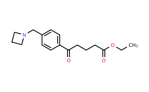CAS 898757-22-7 | Ethyl 5-(4-(azetidin-1-ylmethyl)phenyl)-5-oxopentanoate