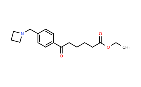 CAS 898757-25-0 | Ethyl 6-(4-(azetidin-1-ylmethyl)phenyl)-6-oxohexanoate